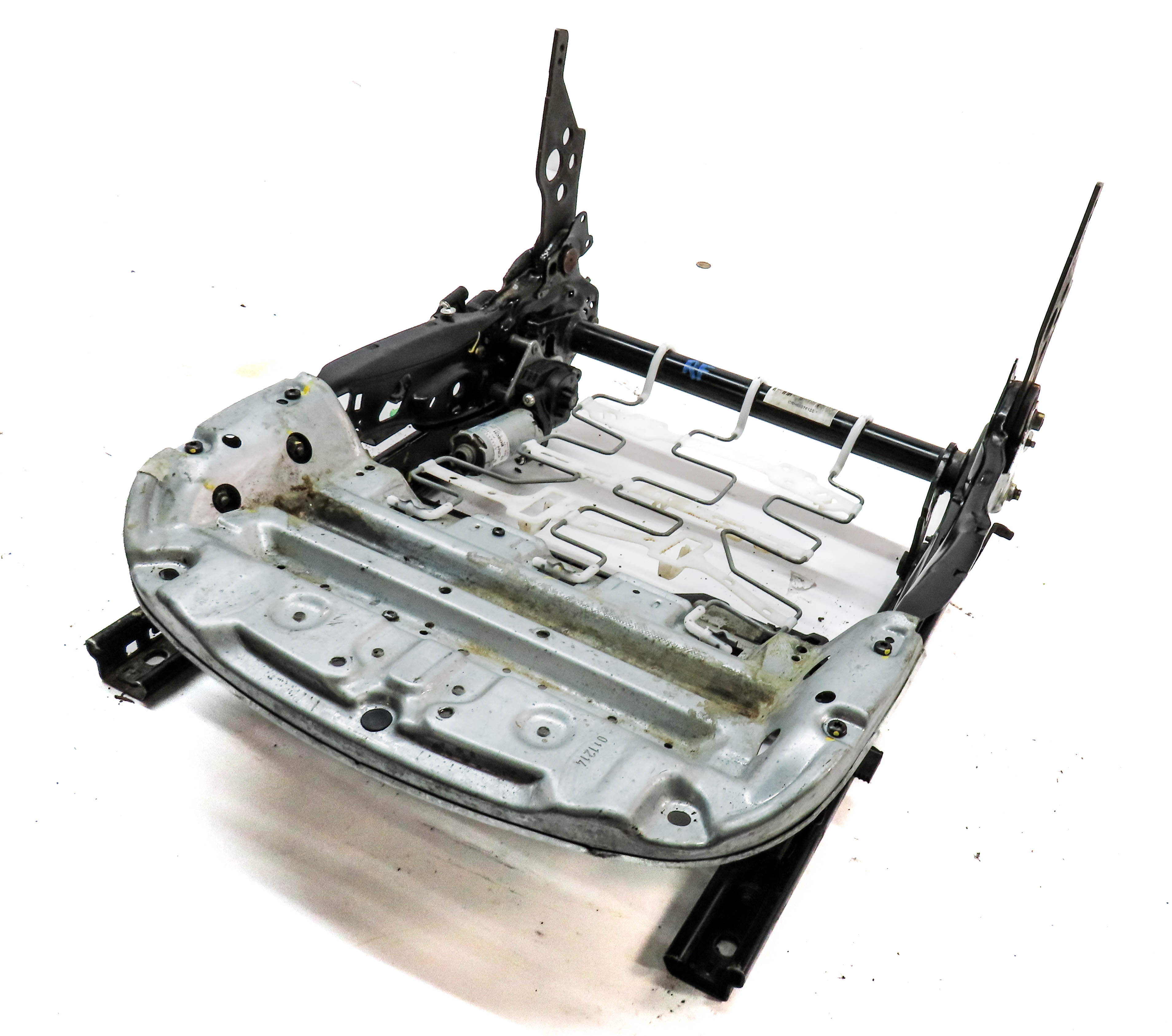 12-19 BMW 3 SERIES (F30) SEDAN FRONT RIGHT PASSENGER SPORT SEAT TRACK w/ MOTORS — exact item pictured